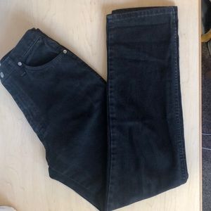 Wrangler black jeans
